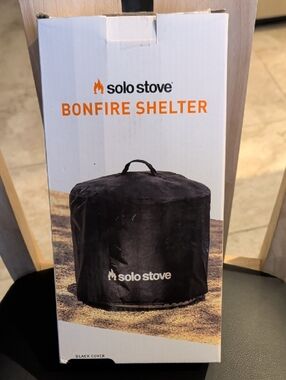 Solo Stove Bonfire Shelter - Black NIB